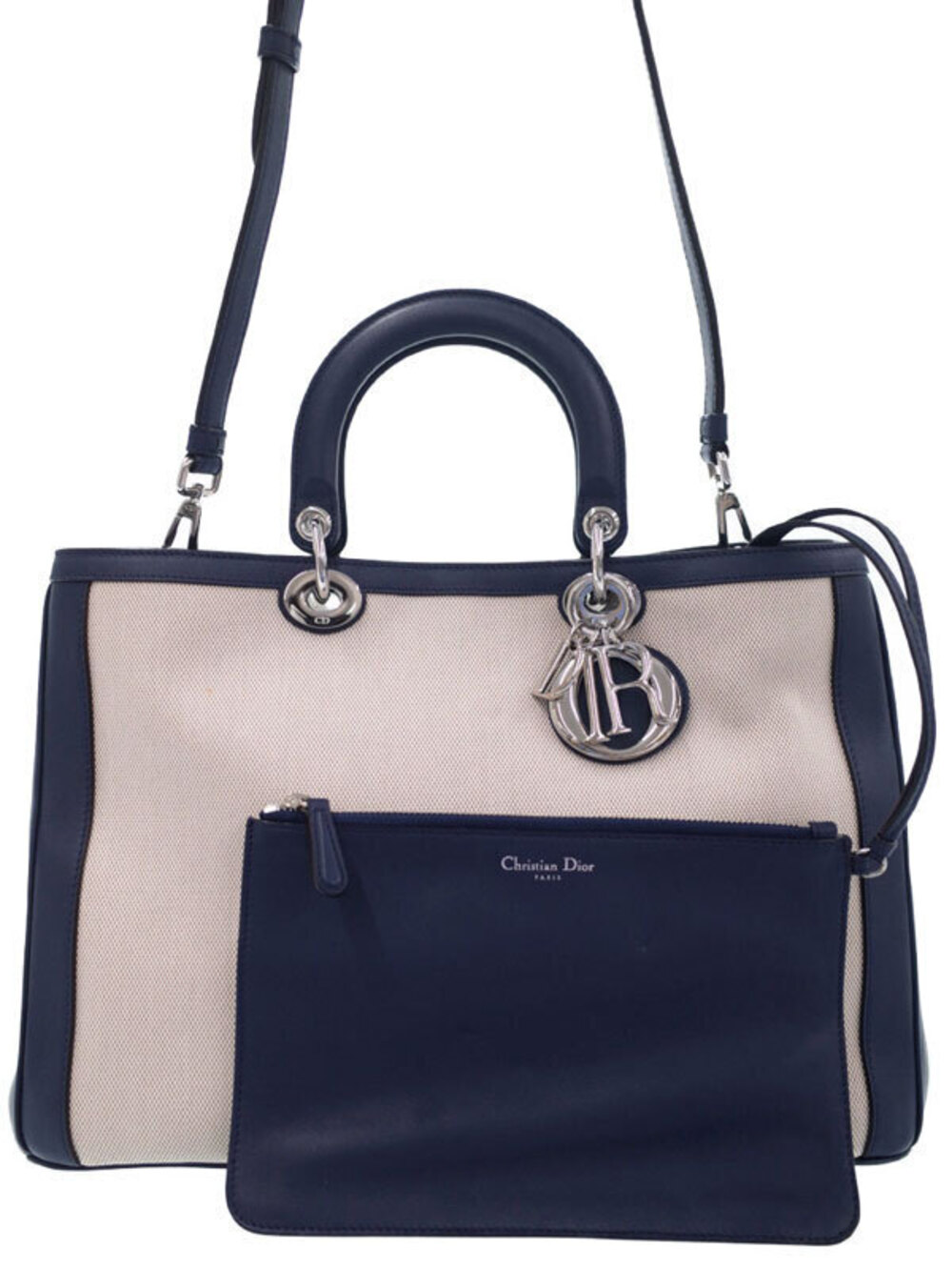 Christian Dior Diorissimo Tote Bag Black